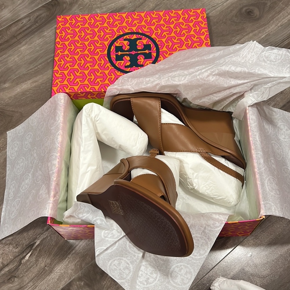 🔥🔥TORY BURCH Gabrielle Wedge Sandal - Picture 12 of 17